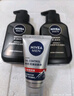 妮維雅（NIVEA）男士洗面奶保濕收縮毛孔深黑DEEP控油細(xì)致毛孔潔面雙支套裝 曬單實(shí)拍圖