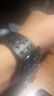 KHZ適用于松拓頌拓拓野SUUNTO Ambit 1 2 3peak拓野系列戶外運動橡膠手表帶 黑色 曬單實拍圖