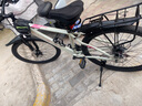 鳳凰山地自行車(chē)內(nèi)走線(xiàn)品牌變速青少年男女競(jìng)賽車(chē)自行車(chē)成人 坦途510 鋼架輻條輪-奶白紅 26寸【適合155-185cm】 24速 曬單實(shí)拍圖