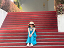 渠辰海邊沙灘裙裙子連衣裙度假風(fēng)連衣裙海邊穿搭吊帶連衣裙藍色連衣裙 沙灘連衣裙（湖藍色） M （85-100斤） 曬單實(shí)拍圖
