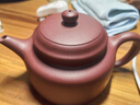 京東京造 宜興紫砂壺 手工茶壺【原礦紫泥】煮泡茶具 德鐘壺238ml禮盒裝 曬單實(shí)拍圖