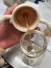 英氏（YEEHOO）嬰兒奶瓶寶寶學(xué)飲杯兒童水杯嬰兒喝水重力球PPSU奶瓶手柄-奶白色 曬單實拍圖
