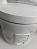 美的（Midea）出品華凌電飯煲家用經(jīng)典老式電飯鍋3/4/5L大容量老人宿舍機械式簡易操作蒸煮電飯煲 2-8人用｜帶蒸籠｜不粘內(nèi)膽｜ 5L 曬單實拍圖