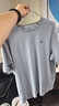 KOLON SPORT/可隆戶外T恤 男子圓領(lǐng)吸濕速干親膚防曬UPF50+短袖 LHRT5SN141-LG 淺灰色 2XL 185/104A 曬單實拍圖
