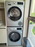 西門子（SIEMENS）iQ300洗烘套裝 10kg 智能除漬  強(qiáng)效除螨 滾筒洗衣機(jī)+10kg 熱泵烘干機(jī)  108AW+D80W 家電國(guó)家補(bǔ)貼 曬單實(shí)拍圖