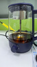 美的（Midea）養(yǎng)生壺 1L大容量一體式噴淋煮茶器蒸煮茶壺 辦公室煮茶燒水一體機(jī) 304不銹鋼花茶白茶ZC10S01 曬單實(shí)拍圖