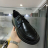 奧康男鞋夏季2025新款頭層牛皮軟底皮鞋男士透氣英倫風(fēng)休閑商務(wù)皮鞋 黑色 41 曬單實(shí)拍圖