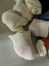 babycare嬰兒襪子薄款棉襪新生兒寶寶兒童襪夏季 月光兔耳3雙 XL 曬單實拍圖