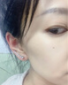 伊燦日韓輕奢鋯石耳釘女小眾設(shè)計高級感耳環(huán)2025新款爆款氣質(zhì)個性耳飾 日韓輕奢鋯石耳釘女 曬單實拍圖