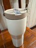 膳魔師（THERMOS）保溫杯拎拎杯860ml男女士?jī)和芩颖＠渌璗SKP-860TS LBG 曬單實(shí)拍圖
