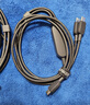 ANKER安克140W充電線雙頭Type-C二合一適用iPhone16/15ProMax/iPad電腦/華為蘋(píng)果快充一拖二數(shù)據(jù)線1.8米 曬單實(shí)拍圖