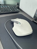 羅技（Logitech）大師系列 MX Master 3S 無線藍(lán)牙鼠標(biāo) 人體工學(xué) 辦公 靜音鼠標(biāo) 高端 珍珠白 帶無線接收器 曬單實(shí)拍圖