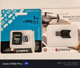 金士頓（Kingston）1TB TF（MicroSD）存儲(chǔ)卡 無人機(jī)/運(yùn)動(dòng)相機(jī) 內(nèi)存卡 U3 V30 A2 4K 讀速200MB/s兼容手機(jī)/行車記錄儀 曬單實(shí)拍圖
