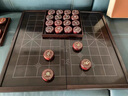 宋禮庭 SOGLYTIN中國象棋銅絲銀線(xiàn)送領(lǐng)導螺鈿小葉紫檀實(shí)木大號高檔老人生日賀壽禮 4.8CM寬1.8CM厚 曬單實(shí)拍圖