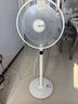 艾美特（AIRMATE）電風扇家用落地扇七葉大風量客廳遙控觸控電扇立式節(jié)能加重底盤風扇低噪輕音搖頭高顏值換氣電風扇 升級款【加重底盤+遙控+觸屏】白色 曬單實拍圖