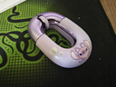 迪士尼（DISNEY）無線鼠標(biāo)2.4G藍(lán)牙雙模持久續(xù)航可充電高靈敏度靜音便攜人體工學(xué)小巧舒適適用于筆記本電腦ipad平板 安琪紫色【無線雙模+磁吸面蓋+握持舒適】 2.4G+藍(lán)牙 曬單實拍圖