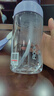 希諾（HEENOOR）塑料杯兒童學(xué)生tritan大容量吸管杯女士孕婦便攜雙飲卡通帶提環(huán)繩 抹茶綠 645ml 曬單實(shí)拍圖