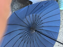 德國(guó)精工長(zhǎng)柄直桿雨傘大號(hào)加固抗風(fēng)男士高端商務(wù)高爾夫雨傘可定制 藏青色 曬單實(shí)拍圖