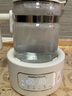 摩飛電器（Morphyrichards）電熱水壺全玻璃恒溫壺家用熱水壺?zé)畨仞B(yǎng)生煮茶壺多段控溫電水壺極速風(fēng)冷沖奶泡奶機(jī)MR5602 1.2L 椰奶白 曬單實(shí)拍圖