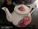 鵬柏福瑞高檔陶瓷茶壺整套 歐式陶瓷花茶壺咖啡壺現代單壺創(chuàng  )意田園風(fēng)水壺 英式可娜 401mL(含)-500mL(含) 曬單實(shí)拍圖