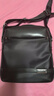 新秀麗（Samsonite）斜挎包精品男士單肩包超纖挎包時(shí)尚男包休閑實(shí)用TN5*09004黑色 曬單實(shí)拍圖