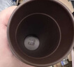 胖東來宜興紫砂不保溫杯陶瓷內膽過濾網(wǎng)茶水分離男士大容量便攜泡茶杯 沉穩(wěn)黑350ml紫砂內膽經(jīng)典款簡易裝+杯刷杯套 曬單實拍圖