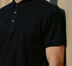 羅蒙（ROMON）純棉男士短袖T恤夏季休閑商務(wù)中青年翻領(lǐng)POLO衫男薄款上衣服男裝 曬單實(shí)拍圖