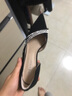 百麗（Belle）閃鉆條帶高跟鞋女商場(chǎng)同款高跟單鞋A9L1DBK4 黑色 36 (230mm) 曬單實(shí)拍圖
