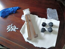 座之美實(shí)木圓凳子可疊放疊疊凳家用吃飯可收納組合餐凳邊幾新中式疊疊樂(lè ) 【花開(kāi)六喜款-含底座】胡桃色 曬單實(shí)拍圖