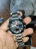 卡西歐（CASIO）【七夕禮物】男表G-SHOCK鋼鐵堅(jiān)韌之心太陽(yáng)能藍(lán)牙潮流運(yùn)動(dòng)電子表 GST-B400CD-1A3暗綠新色-太陽(yáng)能 曬單實(shí)拍圖