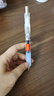 得力（deli）速干按動考試中性筆 0.5mmST筆頭學(xué)生刷題筆考試筆 備考考試專用 黑色12支/盒V7 曬單實拍圖