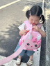 JCZS日本幼兒園書(shū)包小兔子女孩入學(xué)粉色小朋友小班中大班2026新款3歲 聰明兔小號【送防走失繩】 1-3歲 曬單實(shí)拍圖