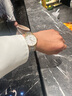 浪琴（LONGINES）瑞士手表 時(shí)尚系列 機械鋼帶男表 對表 L49212127 白色啞光38.5 mm 曬單實(shí)拍圖