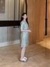 達芙妮厚底拖鞋女2025新款夏季外穿涼鞋透氣增高軟底一腳蹬一字拖沙灘鞋 米杏色 37 曬單實(shí)拍圖