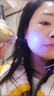 COUGIS藍光注氧儀家用補水納米噴霧槍手持水光美容儀器臉部精華導入儀情人節送老婆女友實(shí)用節日禮物 白金色【紅藍光負離子】 曬單實(shí)拍圖