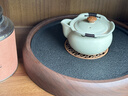 尚言坊仿烏金石茶盤茶托盤帶排水儲水式家用客廳簡約小型瀝水式干泡茶臺 曬單實拍圖