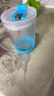 富光玻璃杯家用兒童牛奶杯子帶刻度吸管水杯男女寶寶沖泡奶粉杯帶把手 曬單實拍圖