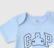 Gap【三件裝】嬰兒2025春季新款純棉小熊logo短袖連體衣兒童裝687137 澈空藍(lán)組合 73cm (6-9月)亞洲尺碼 曬單實(shí)拍圖