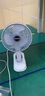 潮流廚電 【插電款式+手持支架+360度送風(fēng)】多形態(tài)風(fēng)扇白 曬單實(shí)拍圖