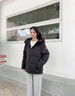 波司登反季羽絨服女90絨面包服寬松短款保暖加厚外套B250245112XS 曬單實(shí)拍圖