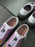 快樂瑪麗（J&M）樂福鞋女2025秋季新款厚底一腳蹬時尚防滑耐磨戶外露營鞋休閑鞋女 紫色 37 曬單實拍圖