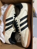 阿迪達斯 （adidas）三葉草系列 女 SAMBA OG W 休閑鞋 ID0478 米白/淺卡其 39 曬單實(shí)拍圖