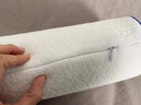 歐絲薇拉泰國天然乳膠枕頭頸椎枕成人睡覺(jué)專(zhuān)用牽引修復反弓變直圓柱護頸枕 天然乳膠【萊賽爾外套】60*12cm 曬單實(shí)拍圖