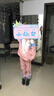 G.DUCKKIDS童裝女童秋裝套裝兒童衣服女大童春秋季拼色外套兩件套小學(xué)生夾克 83202粉色 150 尺碼11~12歲【140-150cm】 曬單實拍圖