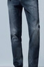 杰克·瓊斯（JACK&JONES） 潮流時(shí)尚LOGO皮標(biāo)彈力修身水洗貓須舒適百搭牛仔褲男裝225132035 曬單實(shí)拍圖
