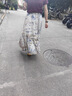 ELLE復(fù)古度假風(fēng)半身裙女2025夏季新款波嬉印花高腰顯瘦傘裙蛋糕裙 黃花 S 曬單實拍圖