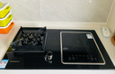 東洋 TOYO一氣一電兩用灶左電右氣凹面懸浮電磁爐燃?xì)庠?500W大功率一體灶嵌入式臺嵌兩用灶 【左氣右電】十三直噴火+3500w電磁爐 液化氣 曬單實拍圖