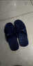 格素凡水晶牛筋夏季男士老式拖鞋透明居家洗澡浴室果凍防滑塑料耐磨 茶色 41 偏小一碼 曬單實(shí)拍圖