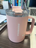 星巴克（Starbucks）杯子 星相伴系列不銹鋼桌面杯355ml 愛心形狀把手水杯 男女士送禮 不銹鋼桌面杯 355ml 曬單實拍圖