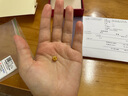 謝瑞麟（TSL）黃金轉(zhuǎn)運珠足金路路通簡約貓眼串珠不含手繩YS009 計價類（工費140元） 約0.2g 曬單實拍圖